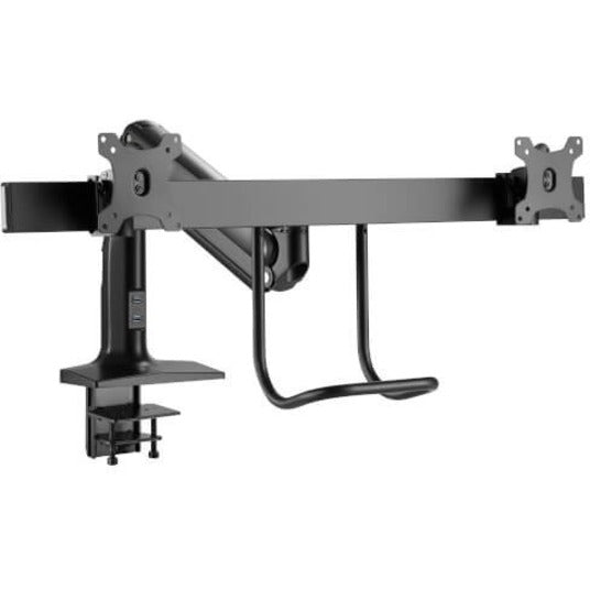 Tripp Lite by Eaton Safe-IT DMPDD1735AM Clamp Mount for Monitor, Interactive Display, HDTV - Black DMPDD1735AM