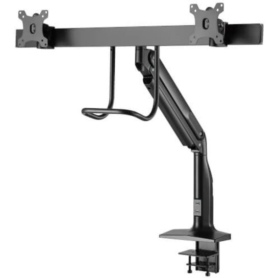 Tripp Lite by Eaton Safe-IT DMPDD1735AM Clamp Mount for Monitor, Interactive Display, HDTV - Black DMPDD1735AM