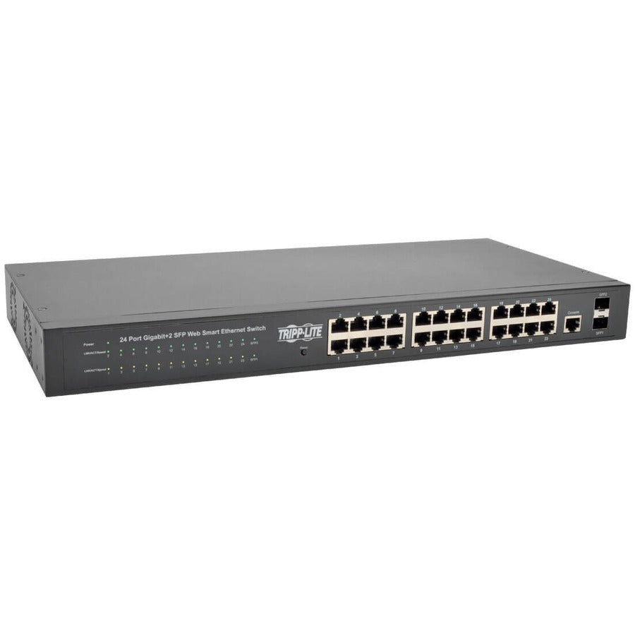 Tripp Lite by Eaton NGS24C2 Commutateur réseau géré Web-Smart Gigabit L2 24 ports NGS24C2