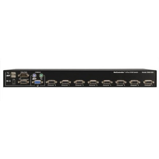 Tripp Lite 8-Port 1U Rackmount USB/PS2 KVM Switch - Steel Housing B042-008