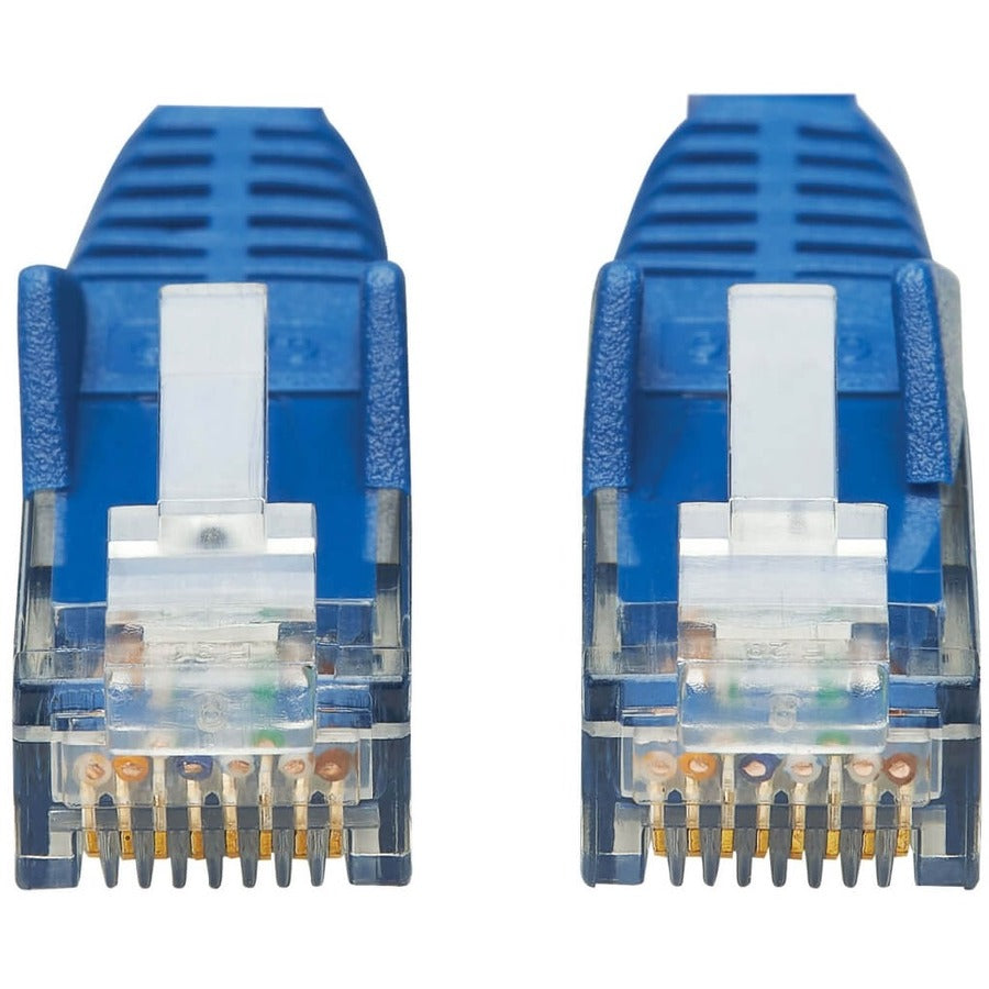 Tripp Lite by Eaton Cat6 Câble réseau UTP sans accroc (RJ45 M/M), bleu, 3 m N201P-010-BL