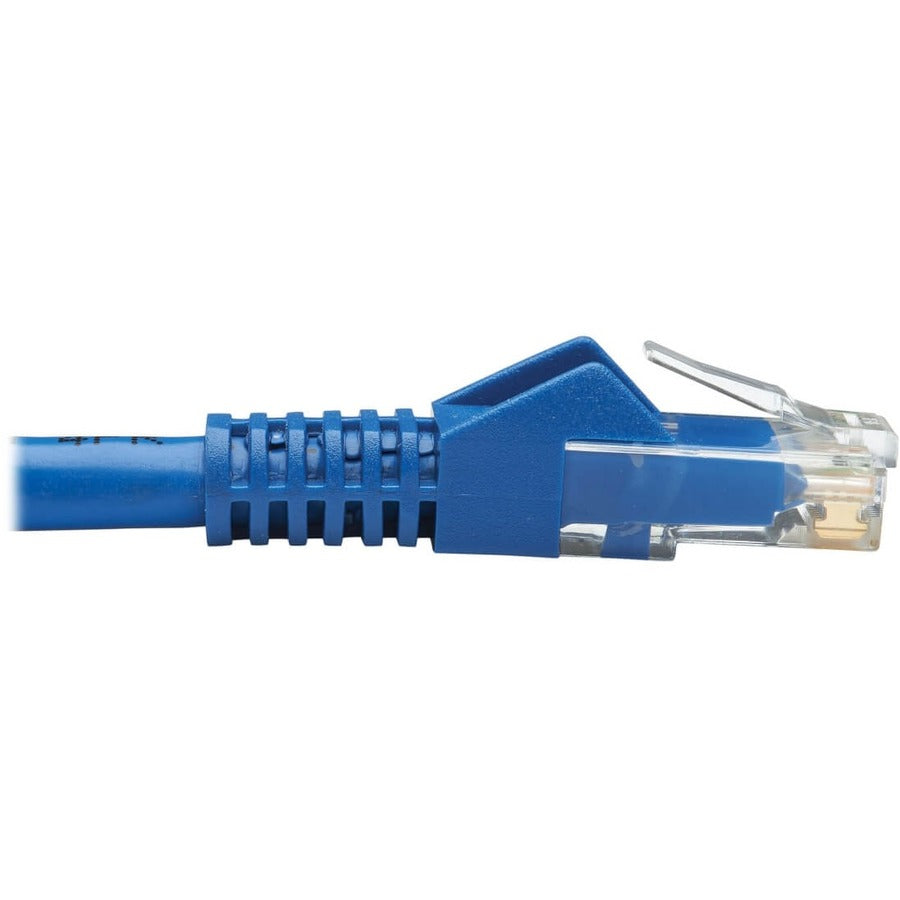 Tripp Lite by Eaton Cat6 Câble réseau UTP sans accroc (RJ45 M/M), bleu, 3 m N201P-010-BL