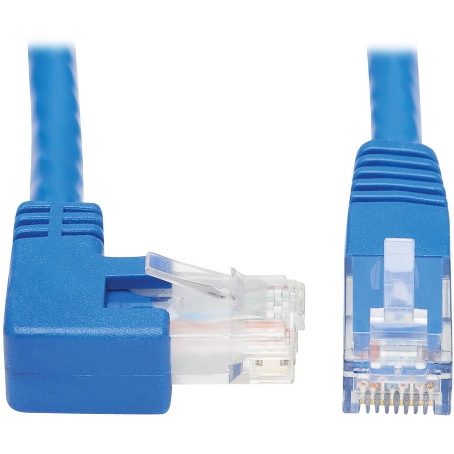 Tripp Lite by Eaton N204-020-BL-RA Câble Ethernet Cat6 à angle droit - 20 pieds, M/M, Bleu N204-020-BL-RA