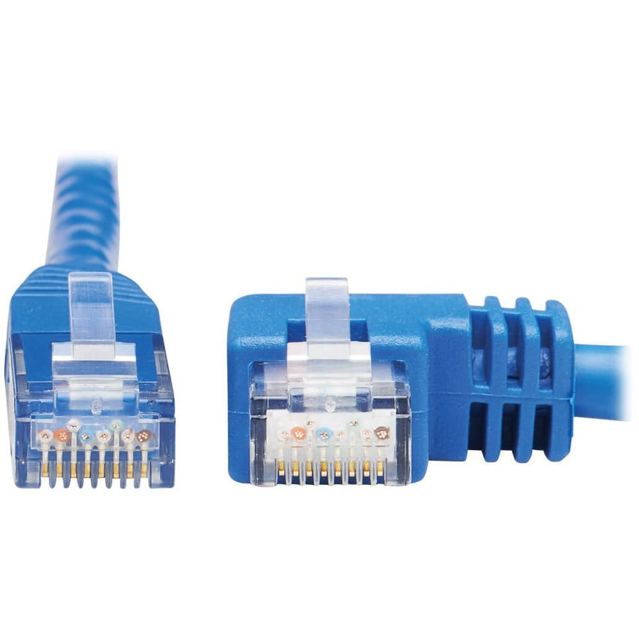 Tripp Lite by Eaton N204-020-BL-RA Câble Ethernet Cat6 à angle droit - 20 pieds, M/M, Bleu N204-020-BL-RA