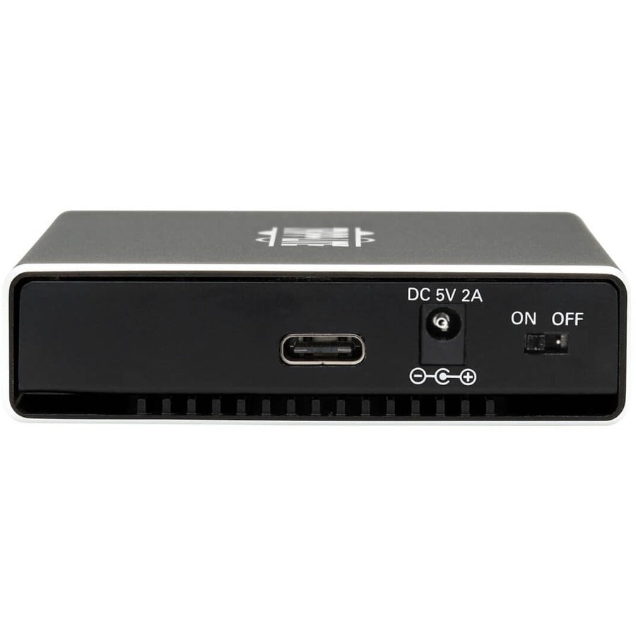 Tripp Lite by Eaton U457-2M2-SATAG2 Drive Enclosure - USB 3.1 Type C Host Interface - UASP Support External - Black U457-2M2-SATAG2