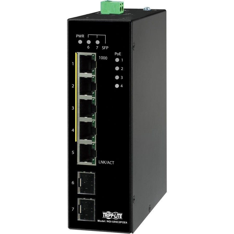 Tripp Lite by Eaton NGI-U05C2POE4 Ethernet Switch NGI-U05C2POE4