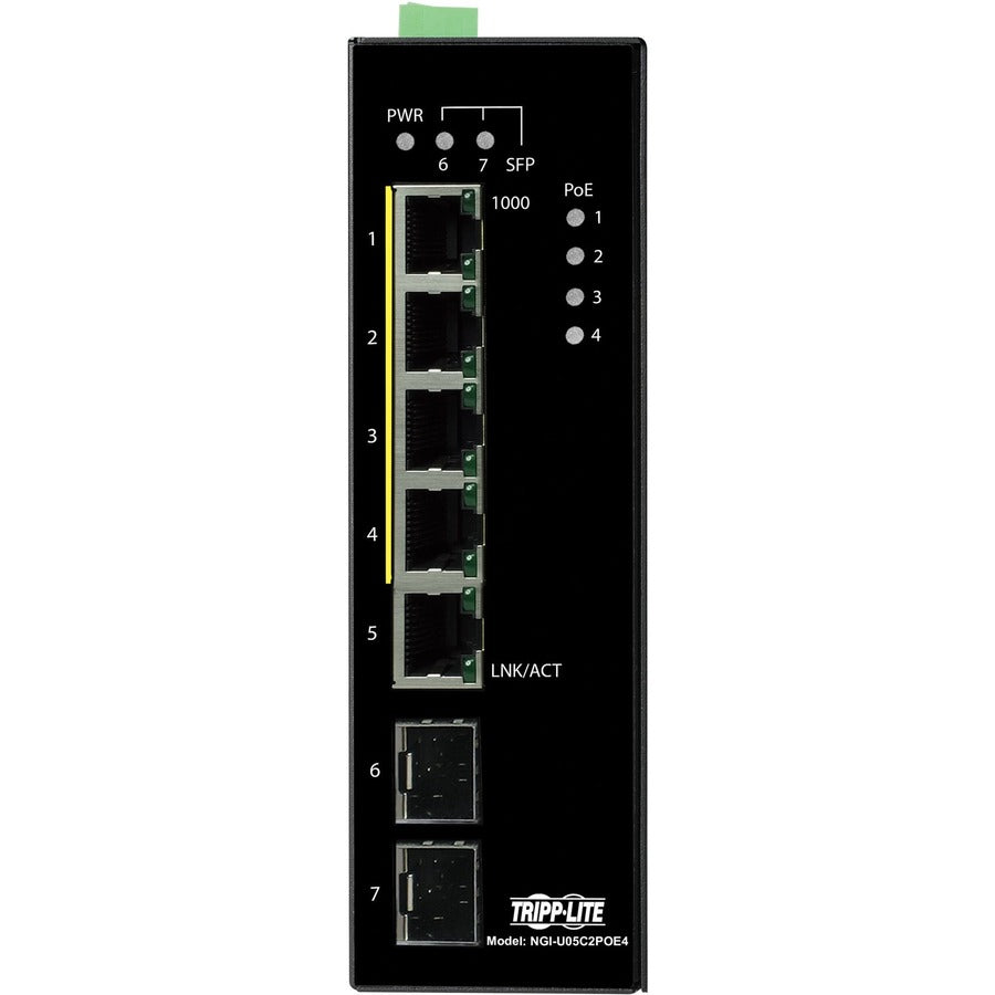 Tripp Lite by Eaton NGI-U05C2POE4 Ethernet Switch NGI-U05C2POE4