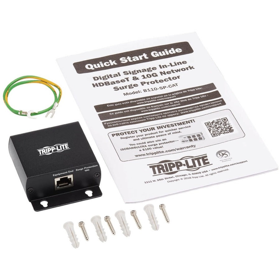 Tripp Lite by Eaton B110-SP-CAT Surge Suppressor/Protector B110-SP-CAT