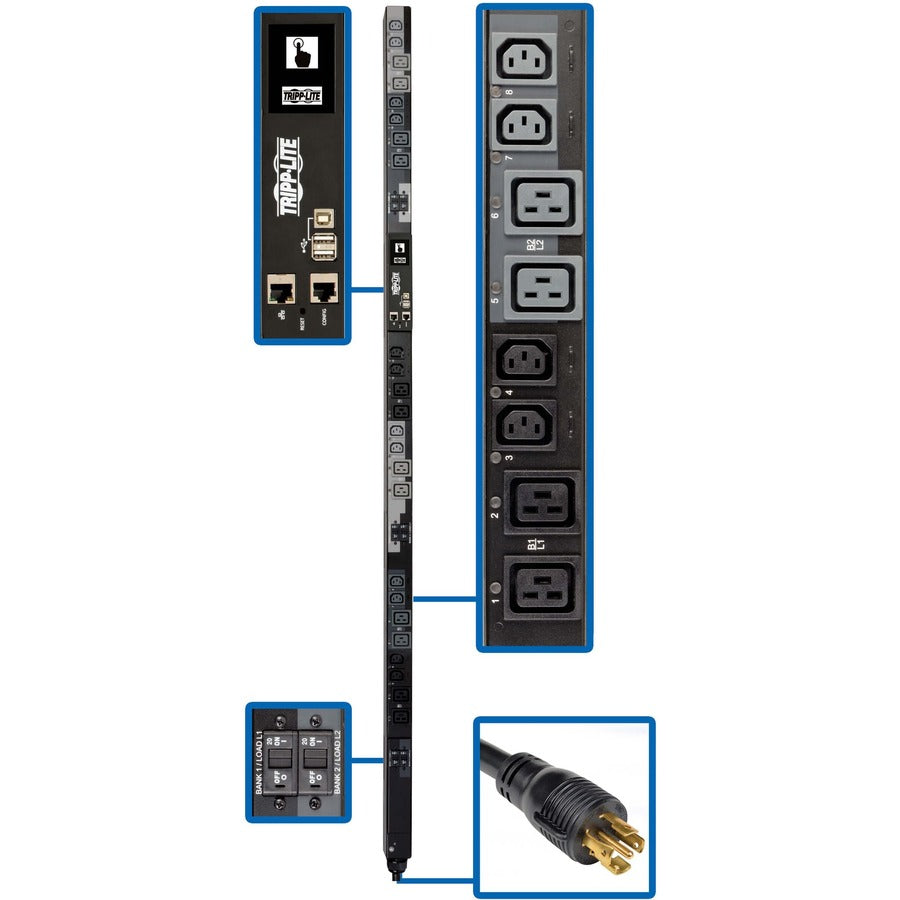 Tripp Lite by Eaton PDU3XEVSR6L2230 24-Outlets PDU PDU3XEVSR6L2230