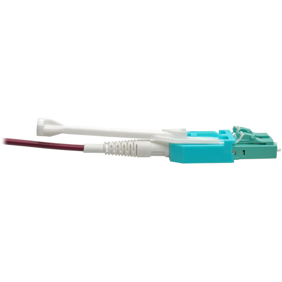 Tripp Lite by Eaton N845-01M-8L-MG MTP/MPO to 8xLC Fan-Out Patch Cable, Magenta, 1 m N845-01M-8L-MG