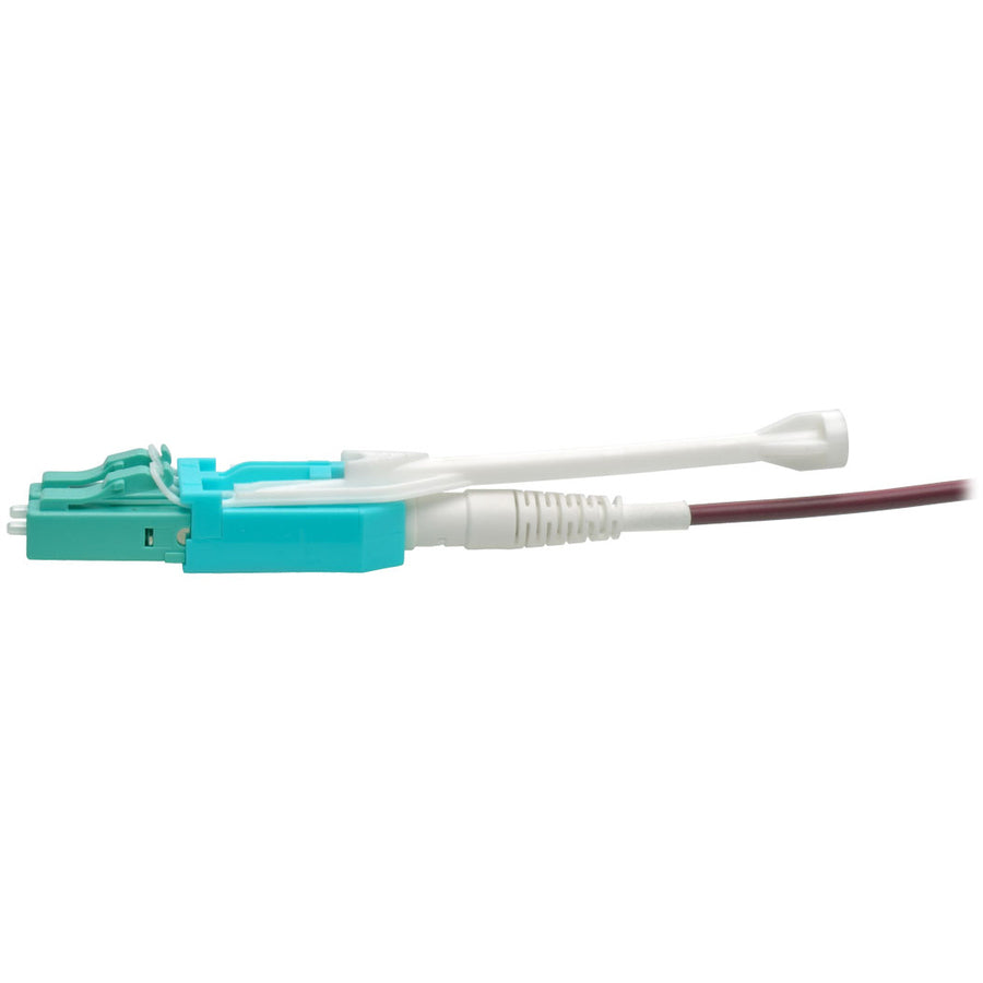 Tripp Lite by Eaton N845-01M-8L-MG MTP/MPO to 8xLC Fan-Out Patch Cable, Magenta, 1 m N845-01M-8L-MG