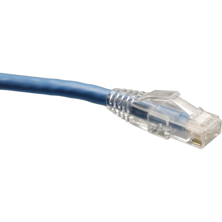 Câble de raccordement sans accroc à conducteur solide Gigabit Cat6 Tripp Lite by Eaton (RJ45 M/M) - Bleu, 150 pi N202-150-BL