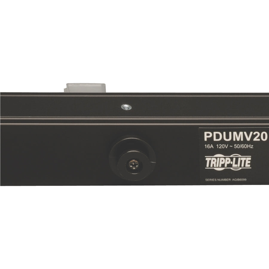 Tripp Lite par Eaton PDUMV20-24 PDU vertical mesuré PDUMV20-24