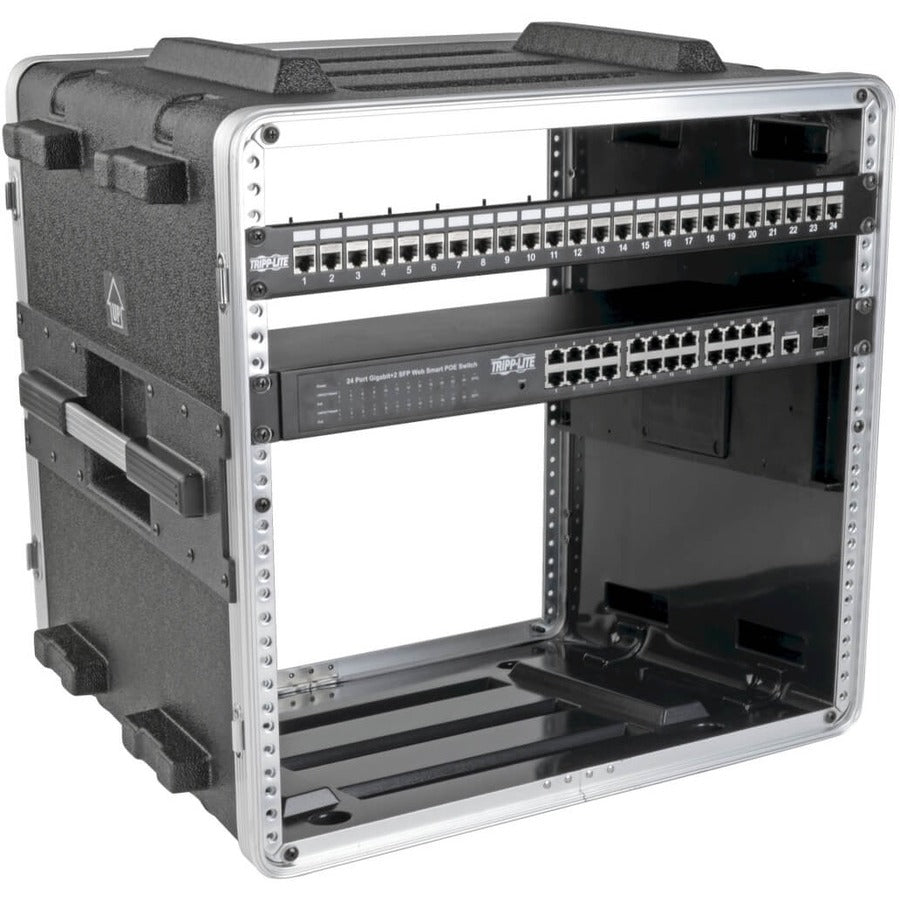 Tripp Lite by Eaton 10U ABS Server Rack Equipment Flight Case for Shipping & Transportation SRCASE10U