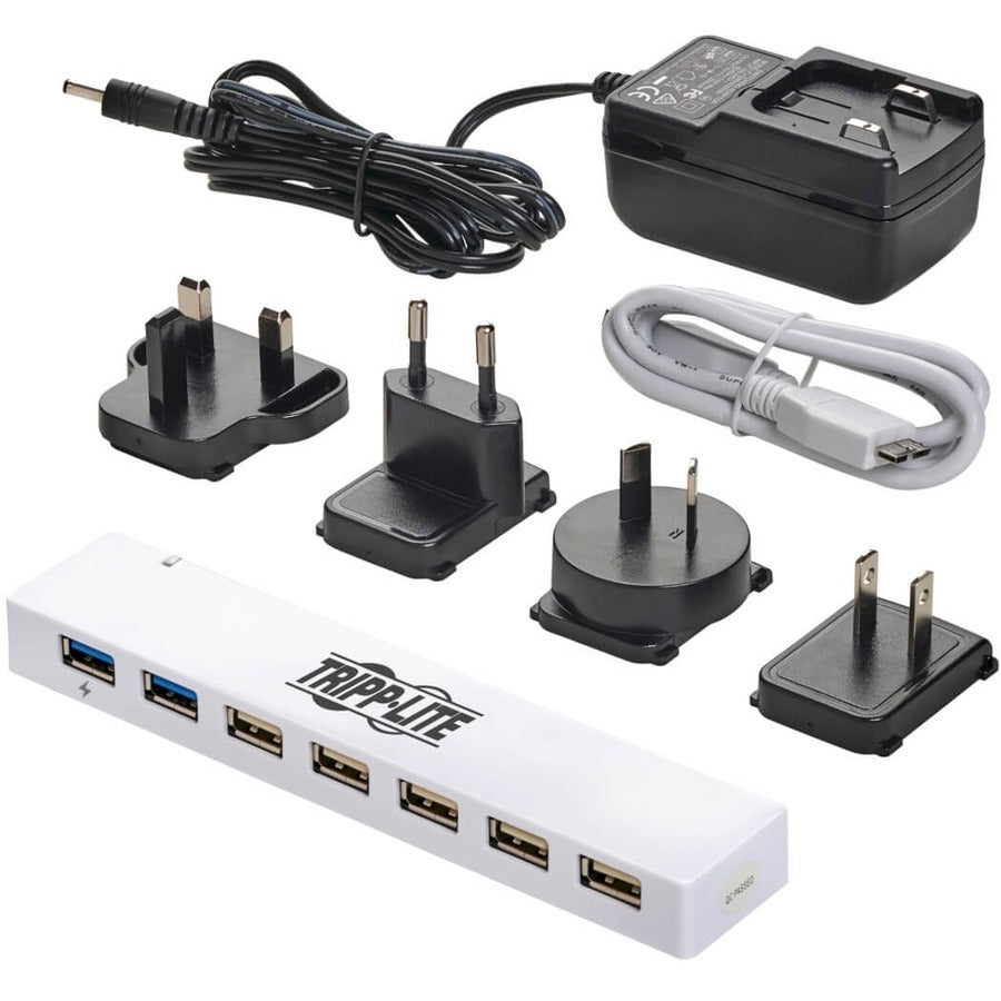 Tripp Lite by Eaton U360-007C-2X3 7-Port USB 3.0 / USB 2.0 Combo Hub U360-007C-2X3