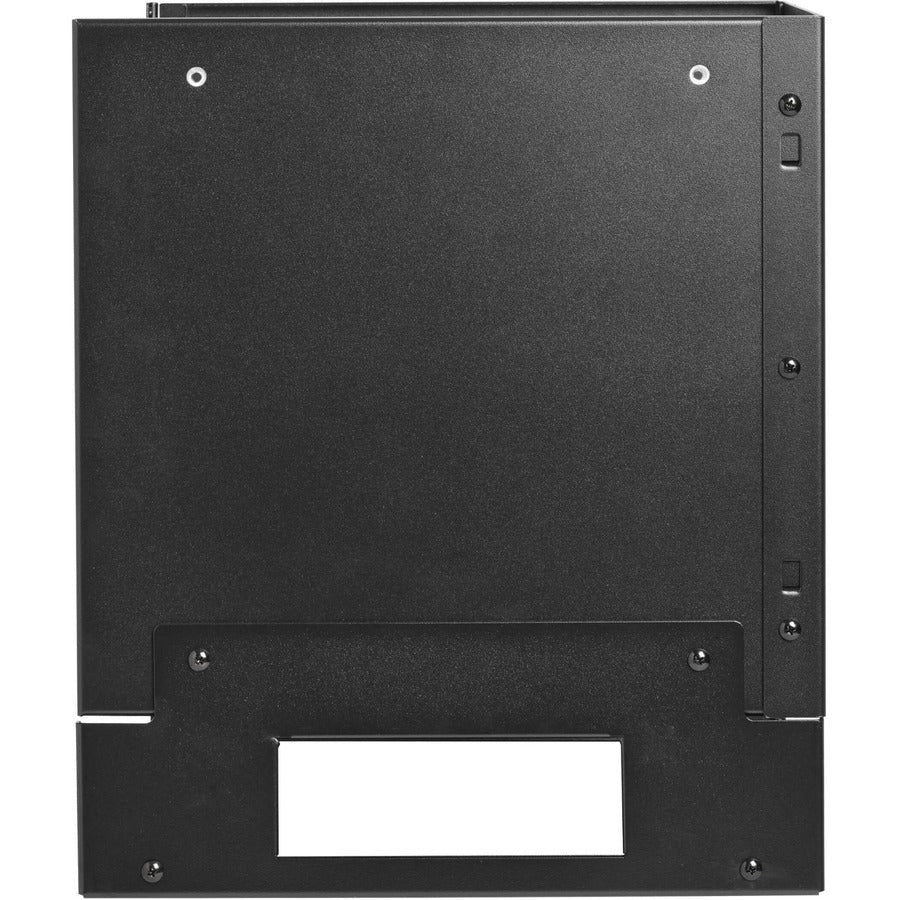 Tripp Lite by Eaton SmartRack SRWO8UBRKTSHELF Mounting Bracket for Patch Panel, Switch, Router, UPS, Network Switch, Rack Equipment, Wireless Access Point - Black SRWO8UBRKTSHELF