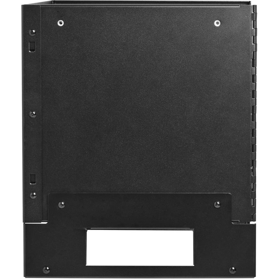 Tripp Lite by Eaton SmartRack SRWO8UBRKTSHELF Mounting Bracket for Patch Panel, Switch, Router, UPS, Network Switch, Rack Equipment, Wireless Access Point - Black SRWO8UBRKTSHELF