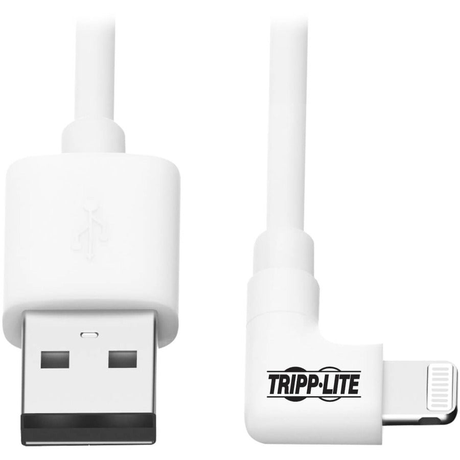 Tripp Lite by Eaton Sync/Charge M100-006-LRA-WH Lightning/USB Data Transfer Cable M100-006-LRA-WH