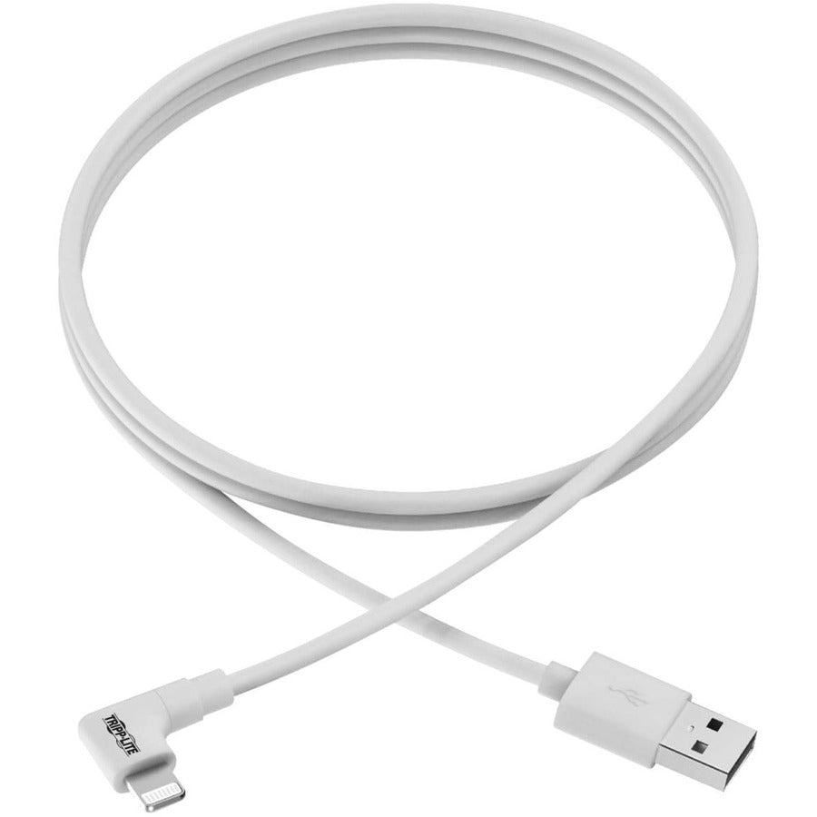 Tripp Lite by Eaton Sync/Charge M100-006-LRA-WH Lightning/USB Data Transfer Cable M100-006-LRA-WH