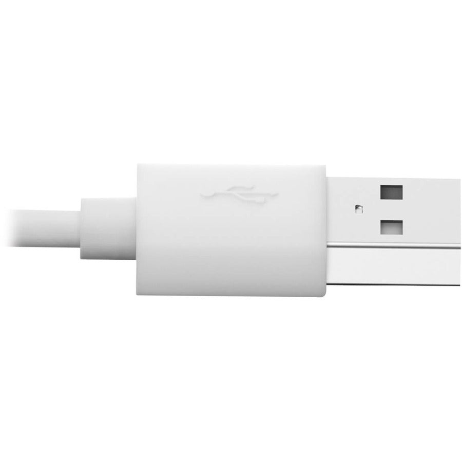 Tripp Lite by Eaton Sync/Charge M100-006-LRA-WH Câble de transfert de données Lightning/USB M100-006-LRA-WH