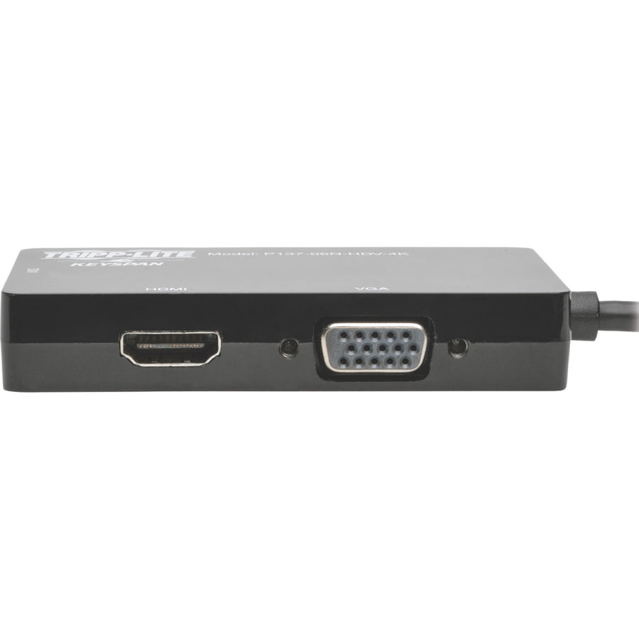 Tripp Lite by Eaton Adaptateur convertisseur tout-en-un Mini DisplayPort 1.2 vers VGA/DVI/HDMI, 4K x 2K HDMI P137-06N-HDV-4K