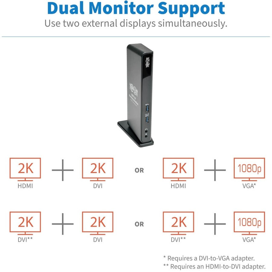 Tripp Lite by Eaton U342-DHG-402 Docking Station U342-DHG-402