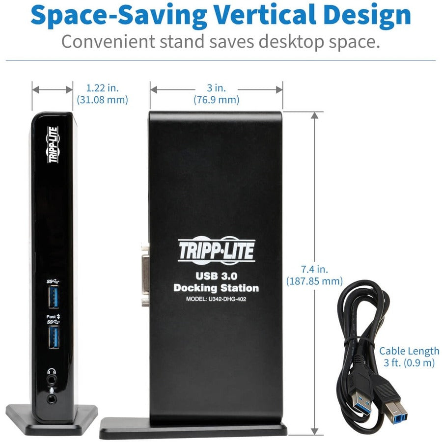 Tripp Lite by Eaton U342-DHG-402 Docking Station U342-DHG-402