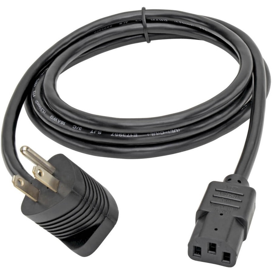 Tripp Lite 6ft Power Cord Piggyback Cable 5-15P/R to C13 13A 16AWG 6' P006-006-515MF