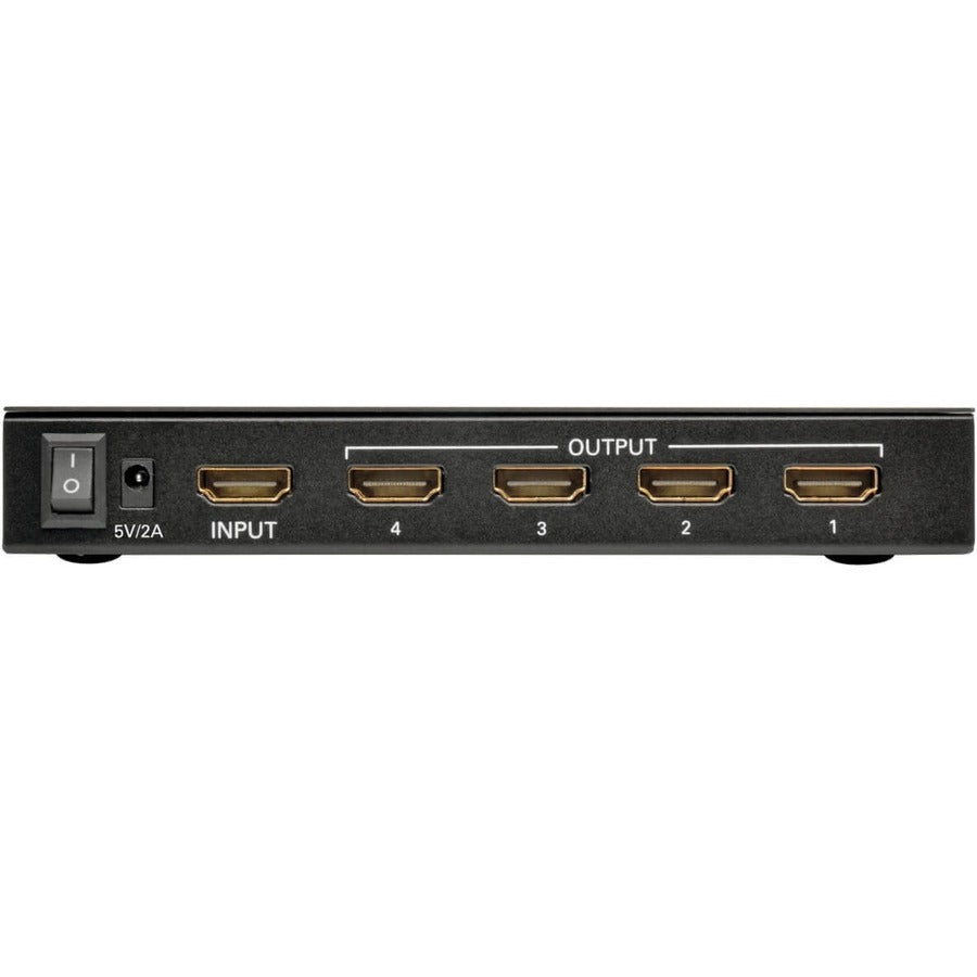 Tripp Lite by Eaton Répartiteur HDMI 4K 4 ports pour vidéo et audio Ultra-HD (4Kx2K) - 3840 x 2160 B118-004-UHD