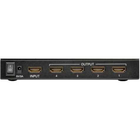 Tripp Lite by Eaton Répartiteur HDMI 4K 4 ports pour vidéo et audio Ultra-HD (4Kx2K) - 3840 x 2160 B118-004-UHD