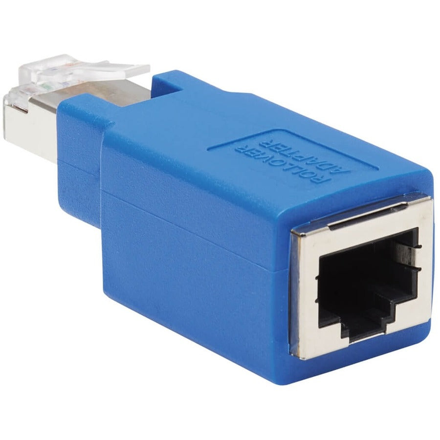 Tripp Lite by Eaton Cisco Serial Console Rollover Adapter (M/F) - RJ45 to RJ45, Shielded, Blue N034-001-SH