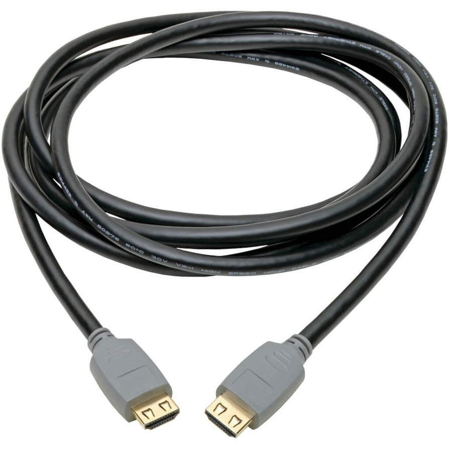 Tripp Lite by Eaton P568-03M-2A High-Speed HDMI 2.0a Cable with Gripping Connectors, M/M, 3 m P568-03M-2A