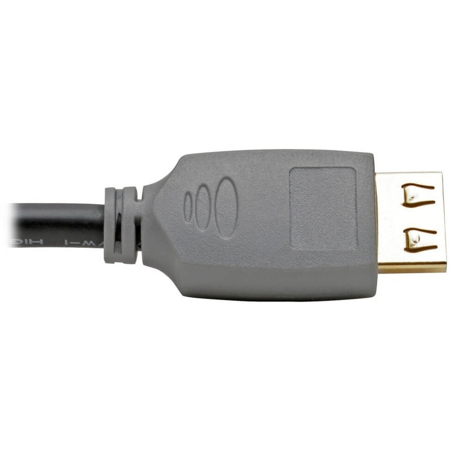 Tripp Lite by Eaton P568-03M-2A High-Speed HDMI 2.0a Cable with Gripping Connectors, M/M, 3 m P568-03M-2A