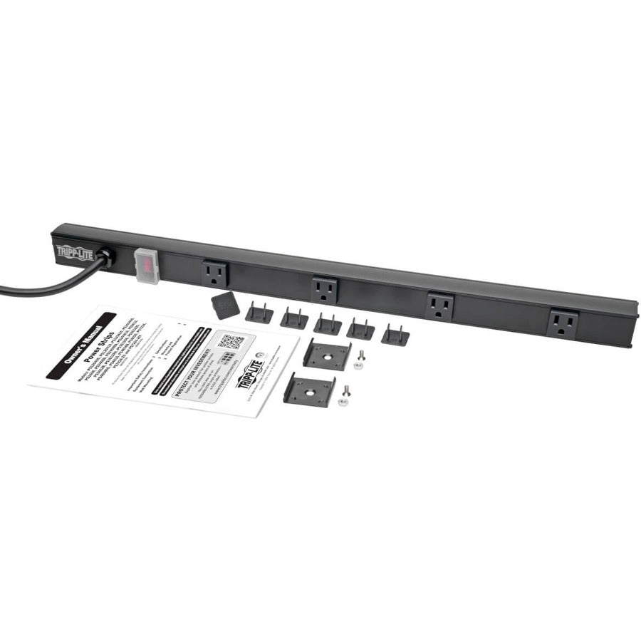 Tripp Lite by Eaton PS2404RA06B 4-Outlet Power Strip PS2404RA06B