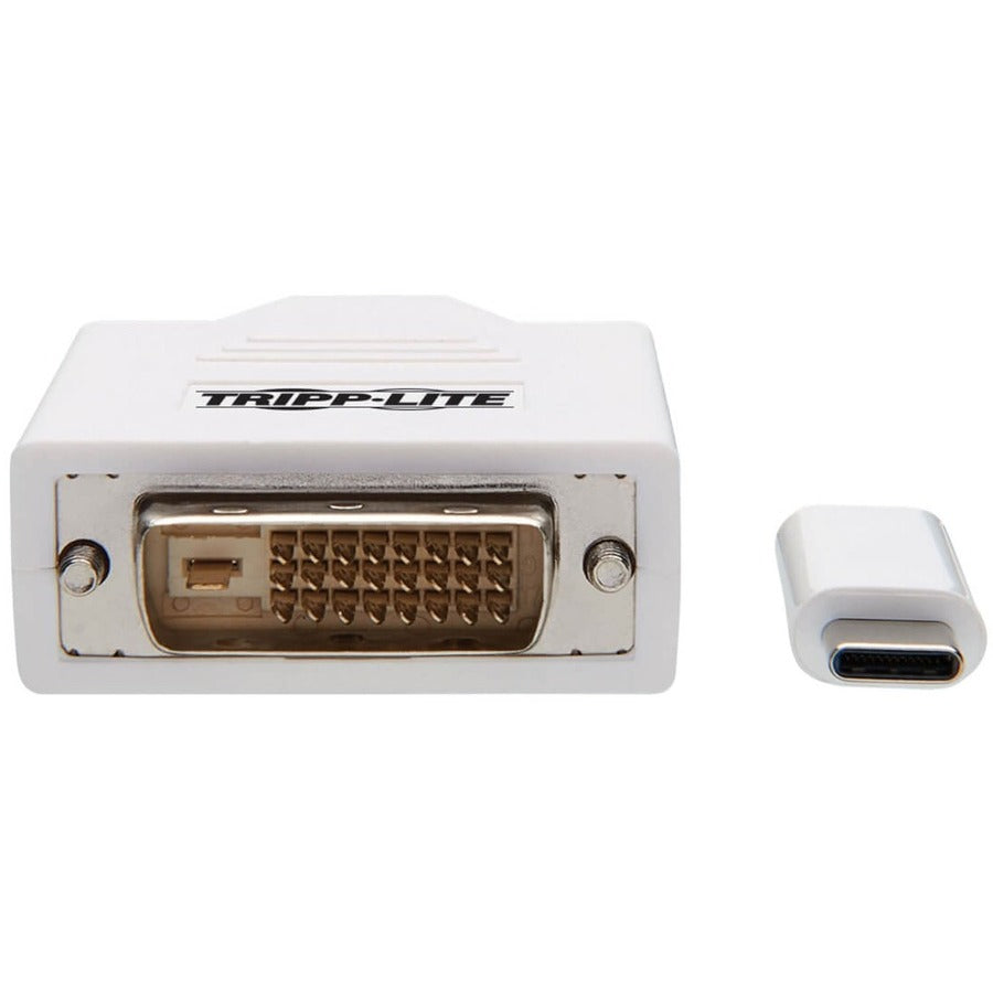 Tripp Lite by Eaton U444-010-DE Câble adaptateur USB-C vers DVI (M/M), blanc, 10 pi (3 m) U444-010-DE