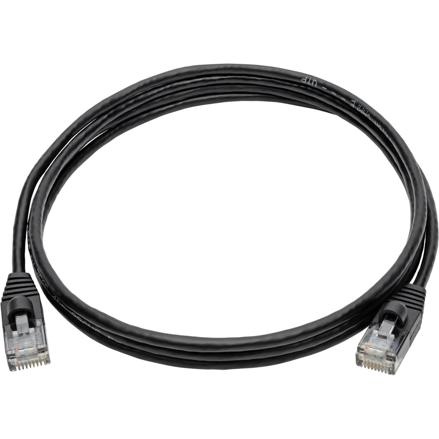 Tripp Lite by Eaton Gigabit N261-S05-BK Cat.6a UTP Patch Network Cable N261-S05-BK