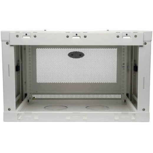 Tripp Lite by Eaton White SmartRack 6U Wall-Mount Rack Enclosure Cabinet SRW6UW