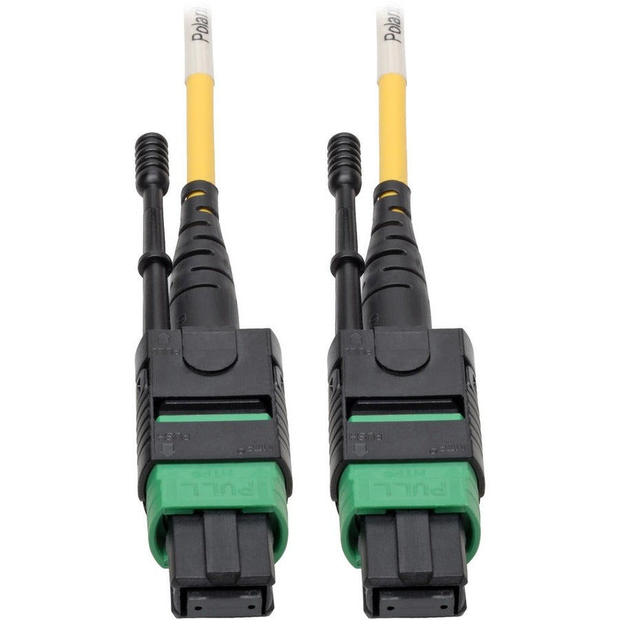 Tripp Lite by Eaton N390-05M-12-AP MTP/MPO Singlemode Patch Cable (F/F), Yellow, 5 m N390-05M-12-AP