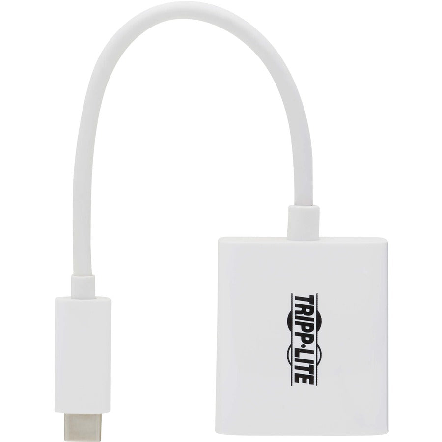 Adaptateur Tripp Lite by Eaton USB-C vers HDMI (M/F) - 8K 60 Hz, HDR, 4:4:4, HDCP 2.3, Blanc U444-06N-HD8K6W