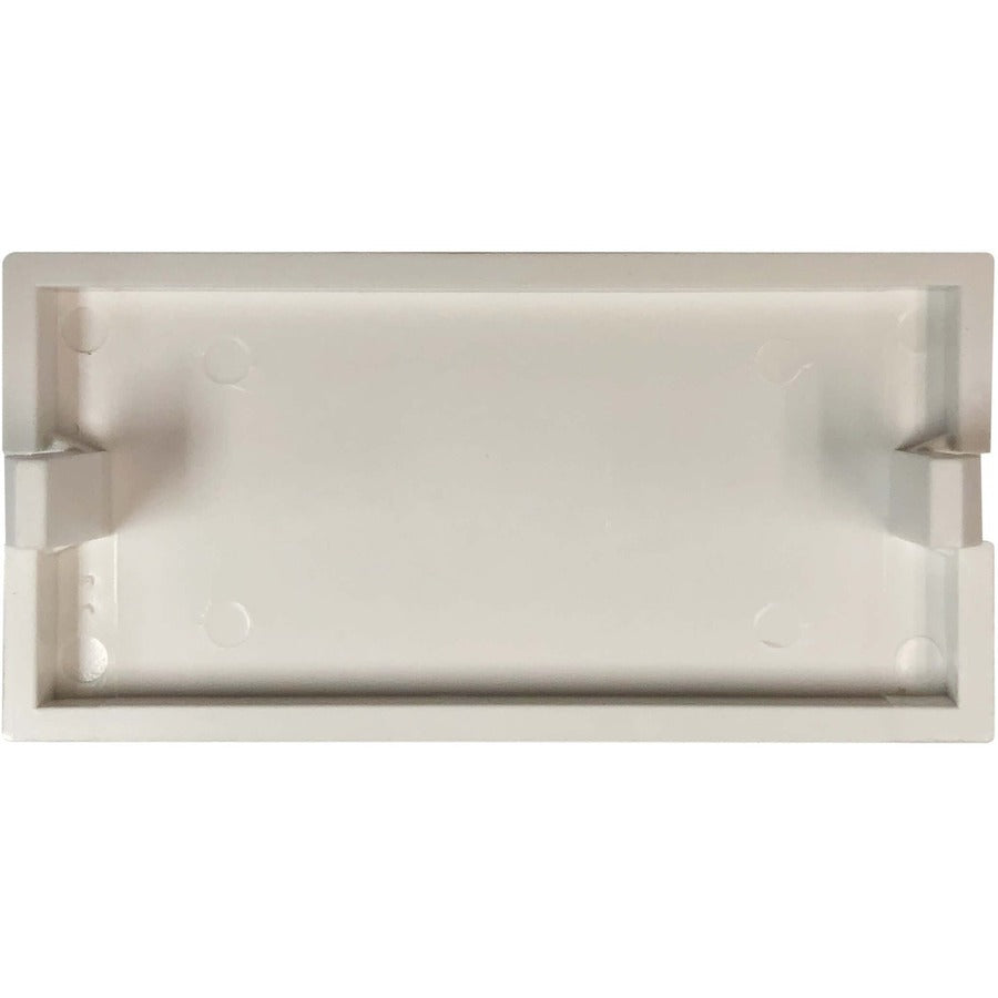 Tripp Lite by Eaton Blank Snap-In Insert, UK Style, 25 x 50 mm, White N042U-WHB