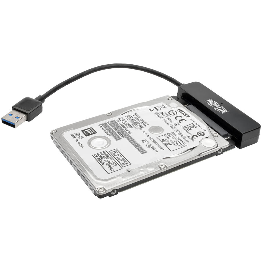 Tripp Lite by Eaton U338-06N-SATA-B Câble adaptateur USB 3.0 SuperSpeed ​​vers SATA III, noir U338-06N-SATA-B