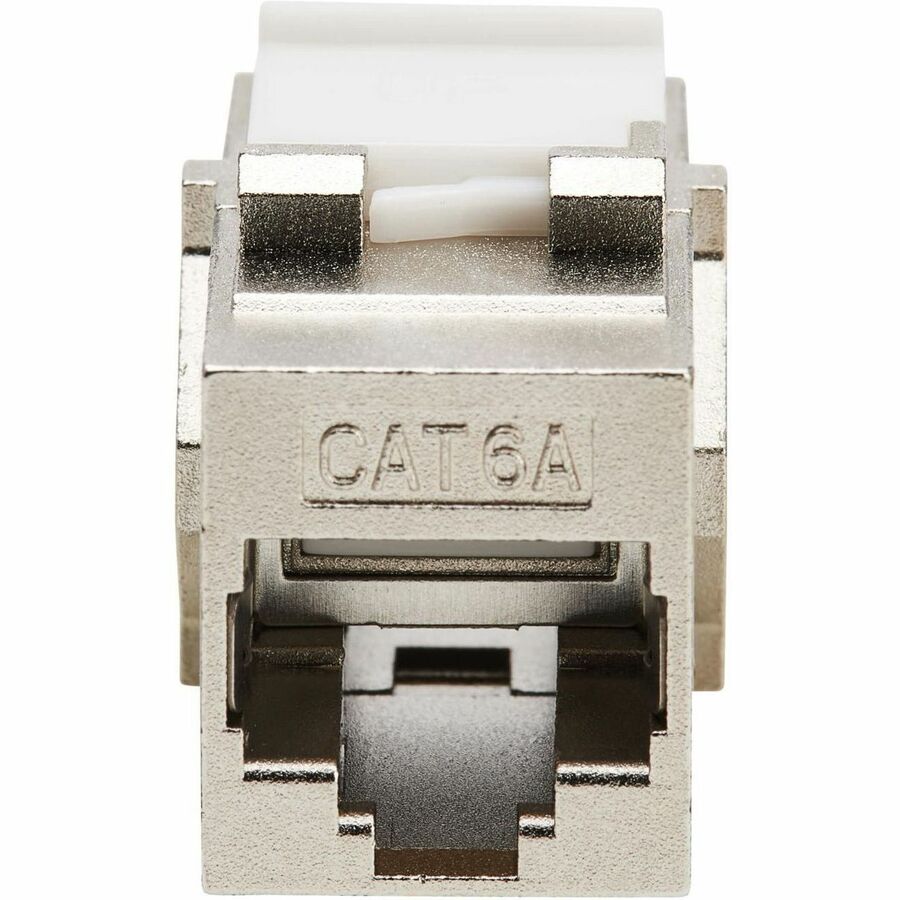 Tripp Lite by Eaton Cat6a Shielded Snap-In Coupler (RJ45 F/F), TAA N235-001-SH6A-1