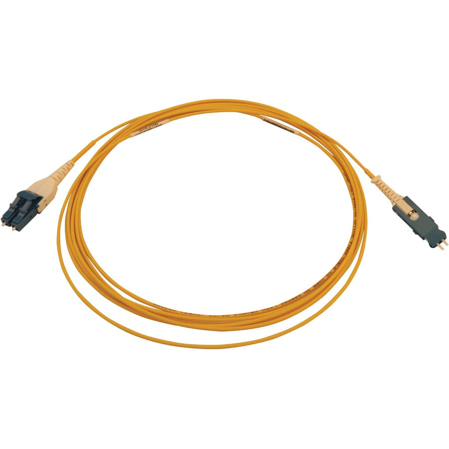 Tripp Lite by Eaton N383L-05M 40/100/400G Singlemode 9/125 OS2 Fiber Cable, Yellow, 5 m (16.4 ft.) N383L-05M