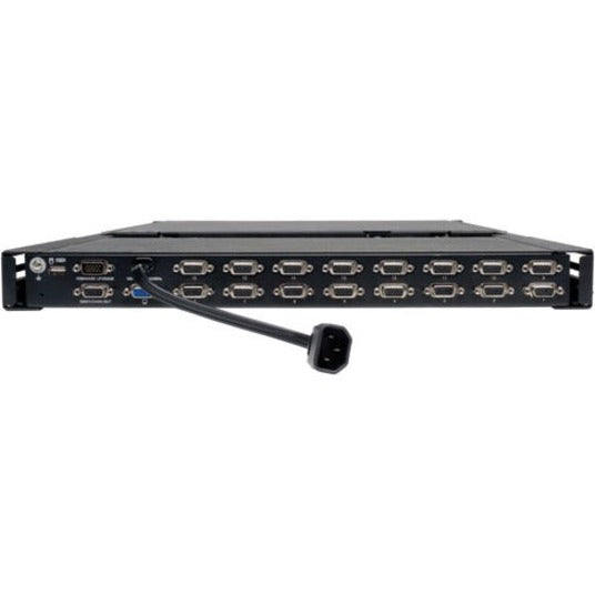 Tripp Lite NetController Commutateur KVM pour console VGA 19" 16 ports - Boîtier en acier B040-016-19