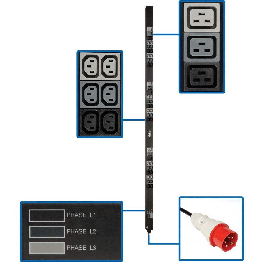 Tripp Lite par Eaton PDU3XV6G20 PDU 45 prises PDU3XV6G20