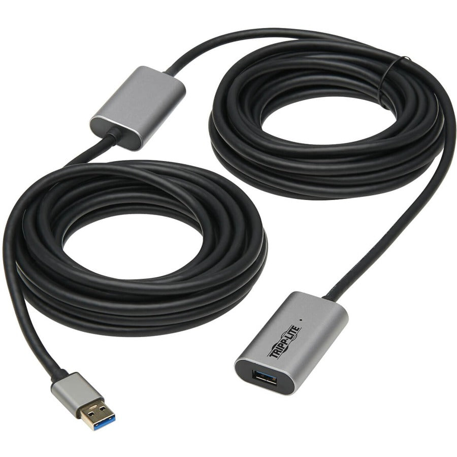 Tripp Lite by Eaton U330-10M-AL USB 3.2 Gen 1 Active Extension Repeater Cable (M/F), 10 m (32.8 ft.) U330-10M-AL