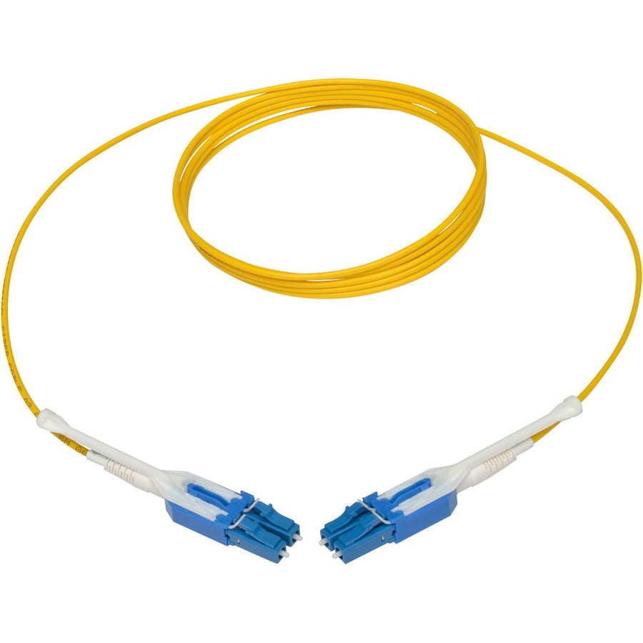 Tripp Lite by Eaton N370-02M-T Duplex Singlemode 9/125 Fiber Patch Cable, Push/Pull Tabs, 2 m N370-02M-T