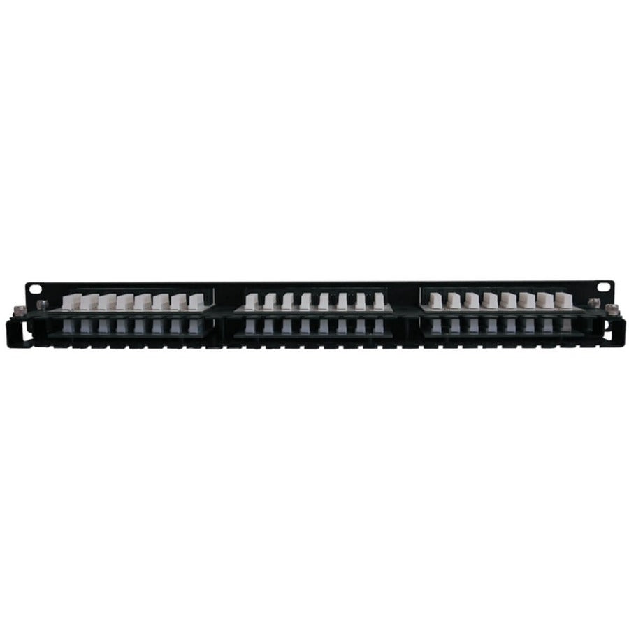 Tripp Lite 48-Port Cat6 Cat5 Patch Panel High Density 110 Punch down Rackmount 1URM TAA N252-048-1U