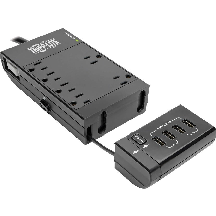 Tripp Lite by Eaton Safe-IT TLP68UBAM 10-Outlets Surge Suppressor/Protector TLP68UBAM