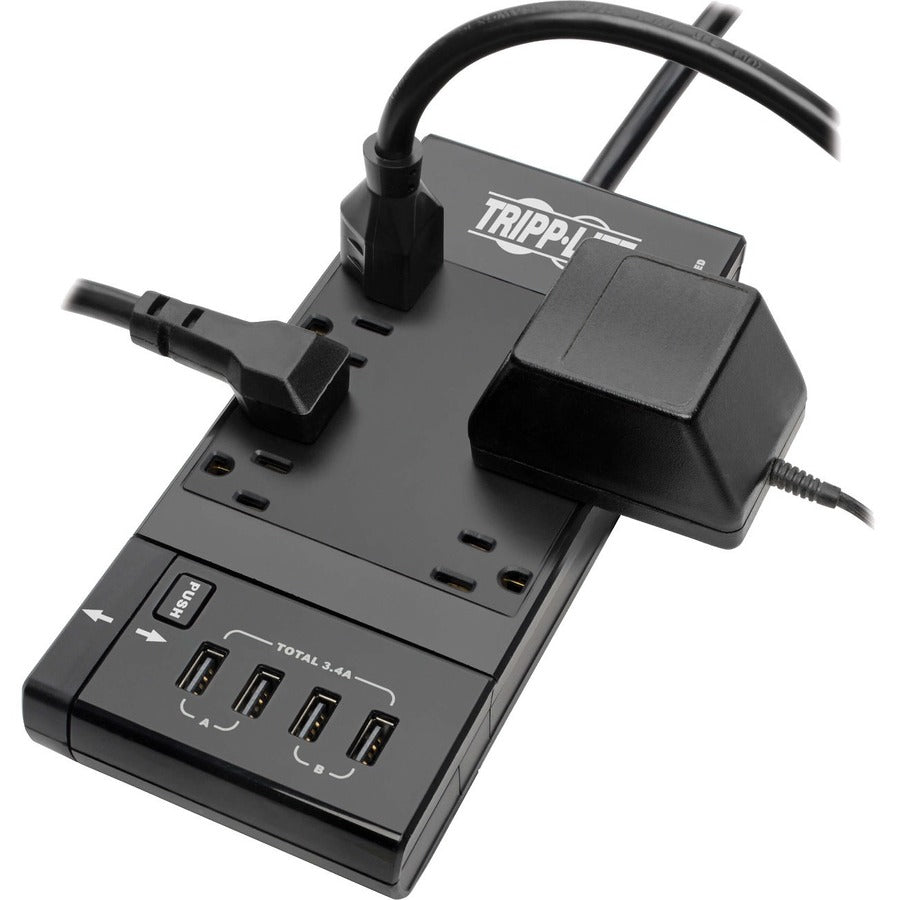 Tripp Lite by Eaton Safe-IT TLP68UBAM 10-Outlets Surge Suppressor/Protector TLP68UBAM